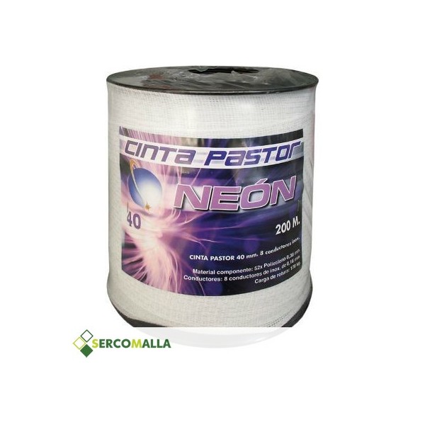 CINTA CONDUCTORA NEON GAMA-ECO 40 MM (200 METROS)