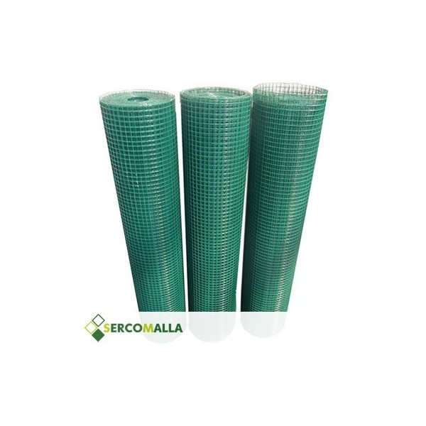 Malla Electrosoldada Plastificada