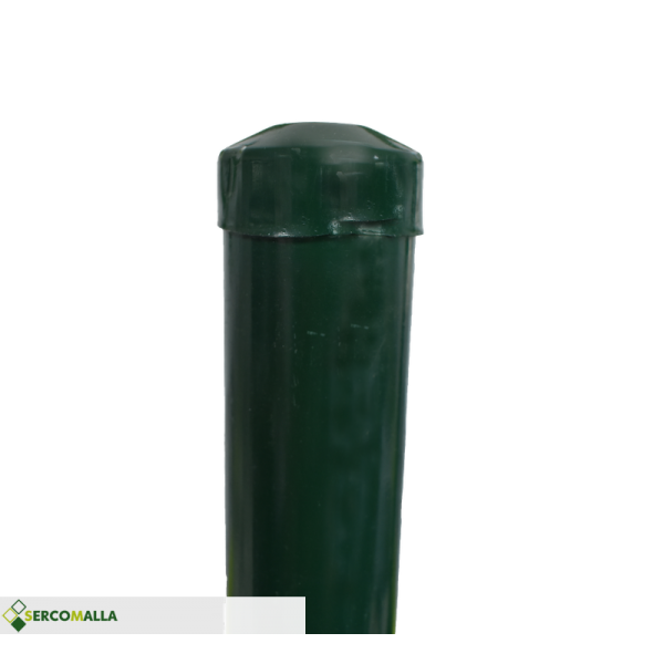 Poste Recto Lacado Verde