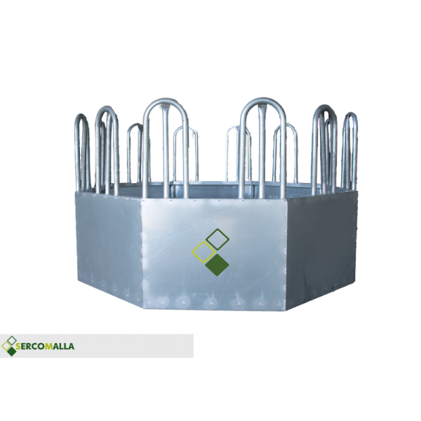 Pajero galvanizado hexagonal (2,20m)