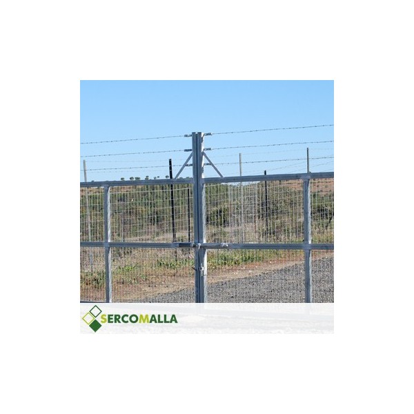 Cancelas de Mallazo Galvanizado ( 2 Hoja )
